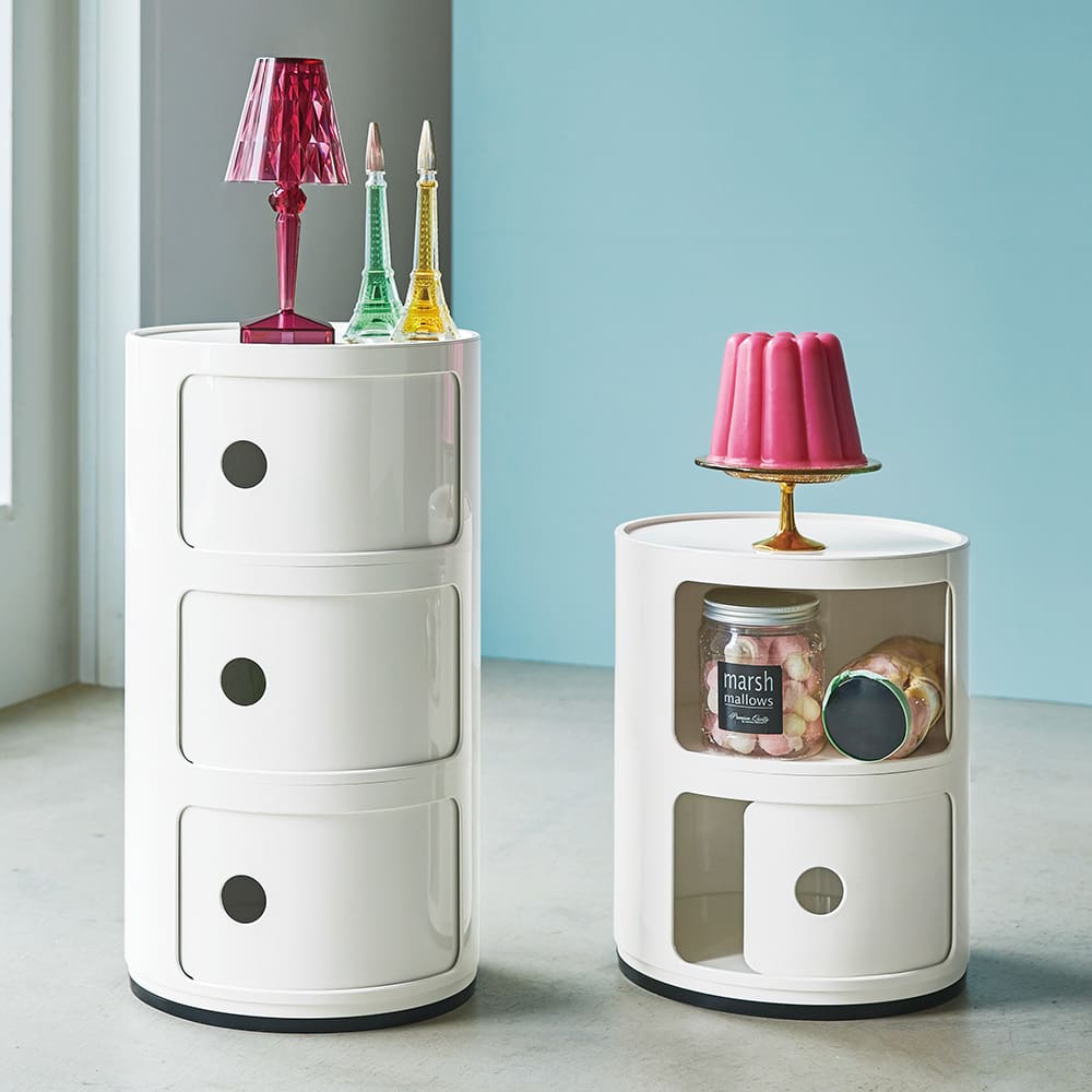 Componibili/コンポニビリ ストレージ 2段・高さ40cm ［Kartell