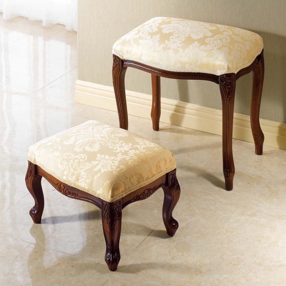 イタリア製クラシックシリーズ スツール 幅47cm奥行36cm高さ47cm 通販