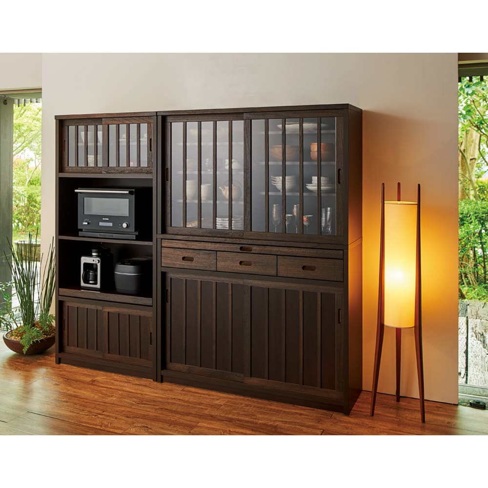 日本製 桐天然木水屋シリーズ ダイニングボード・幅120cm 通販 - ディノス