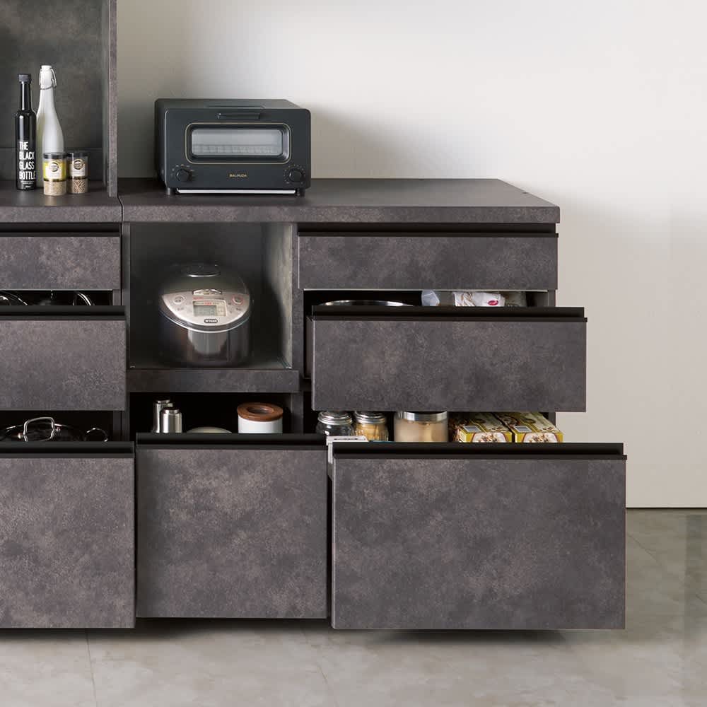 キッチンカウンター 食器棚 キッチンボード 高さ85」の人気商品一覧