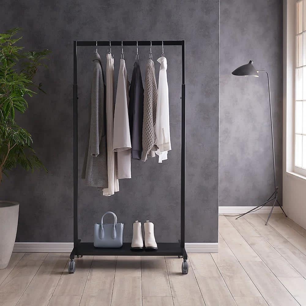 国産ストロングハンガーラック 幅80cm 通販 - ディノス