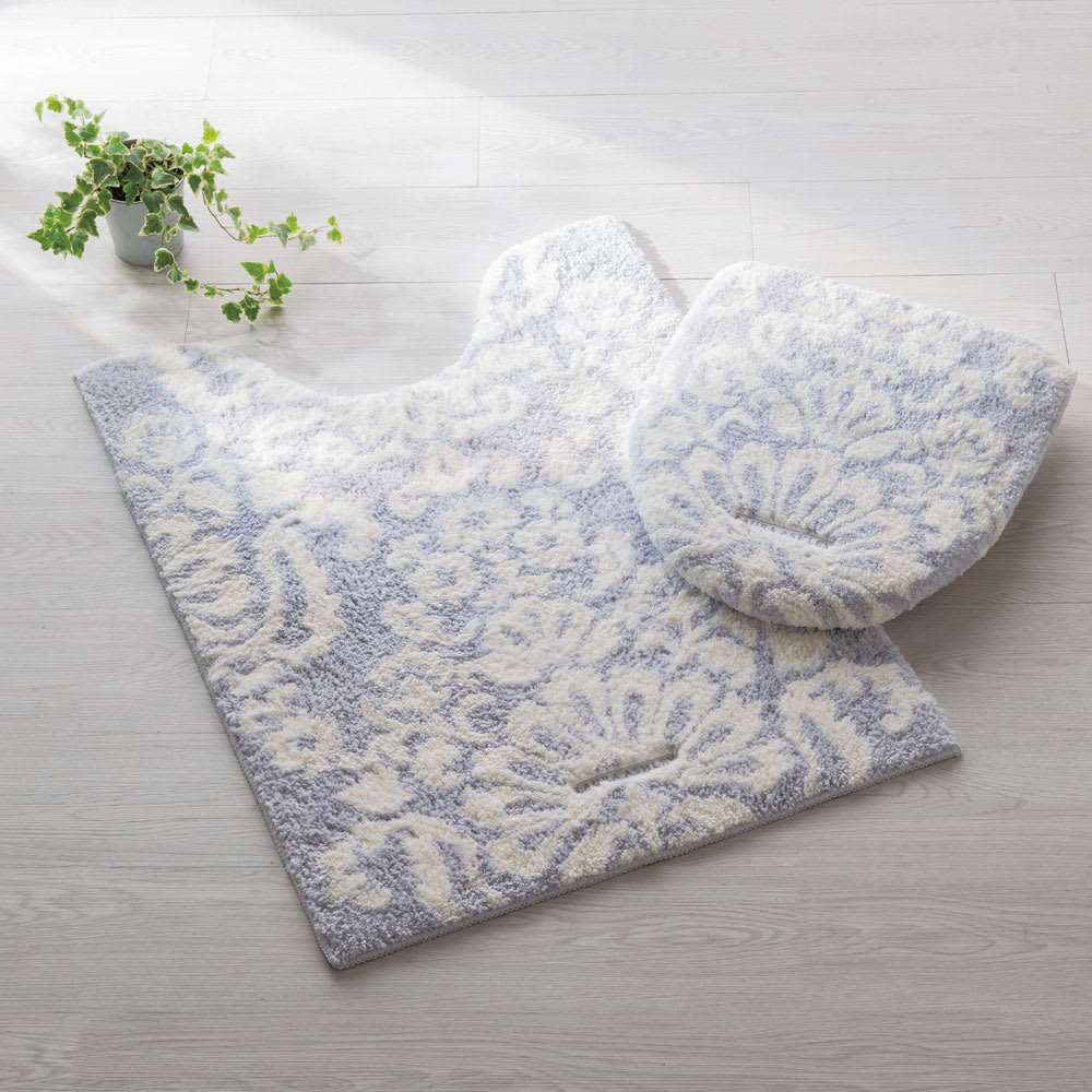 ローラ アシュレイ トイレタリー〈マドックス〉 フタカバー・マット