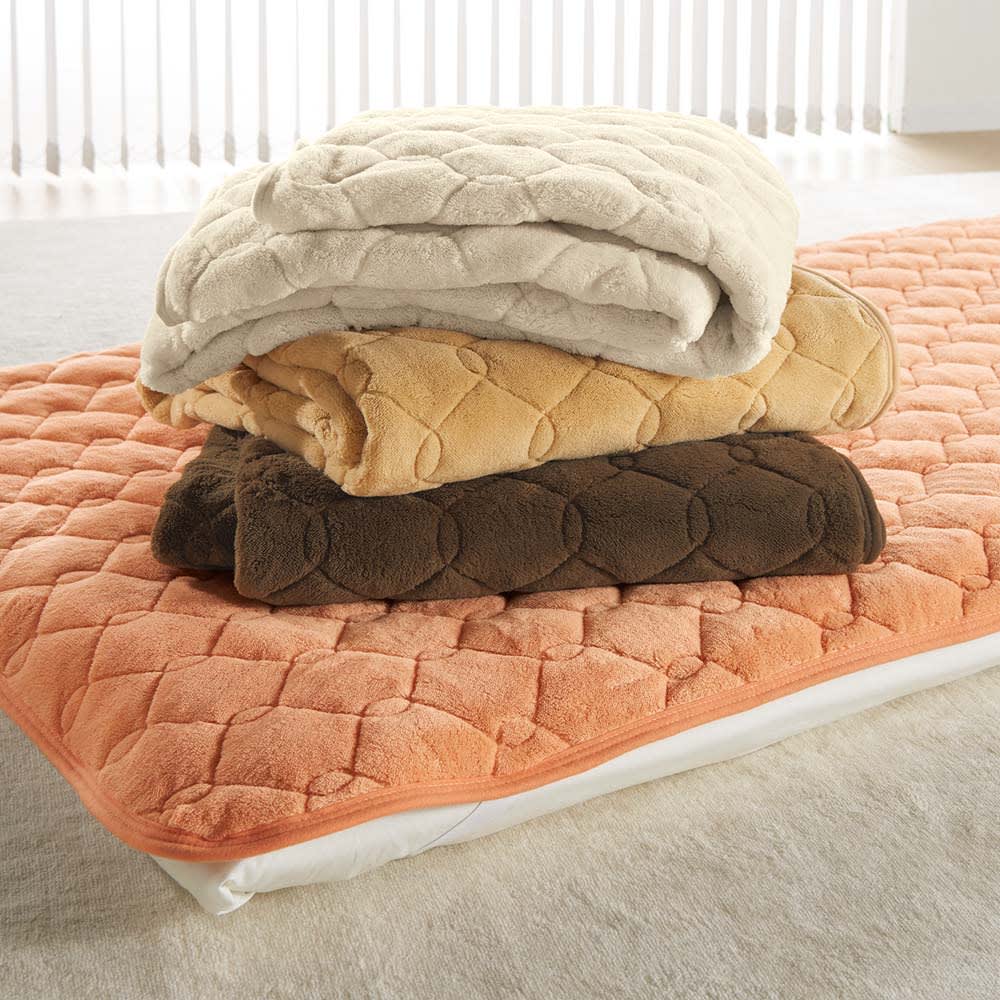 ダブル（【ディノス限定販売】ヒートループ（R）DX ぬくぬく敷きパッド