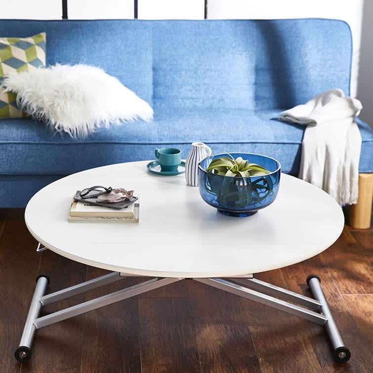 丸形昇降バタフライテーブル幅100 通販 - ディノス