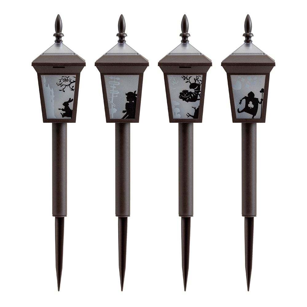 アリスのシルエットソーラーライト 4本組 通販 - ディノス