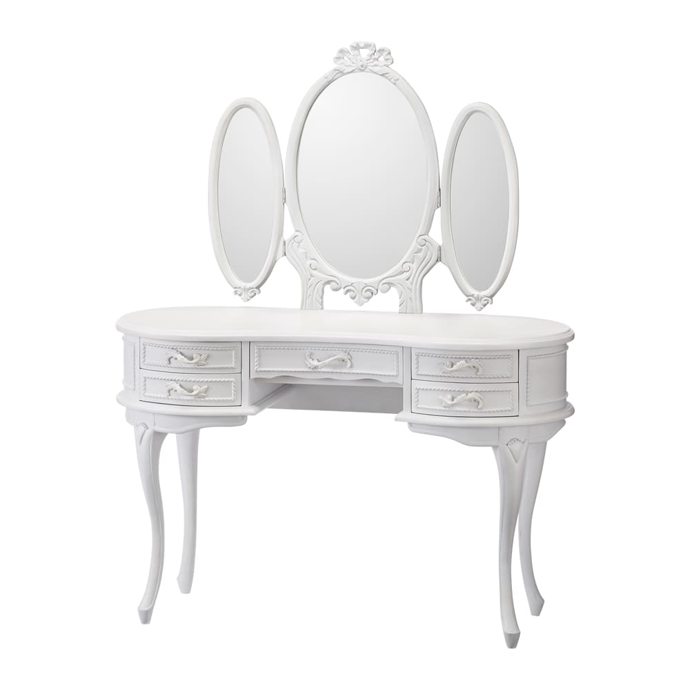 シャビーシック ホワイト フレンチ収納家具シリーズ ドレッサー 通販