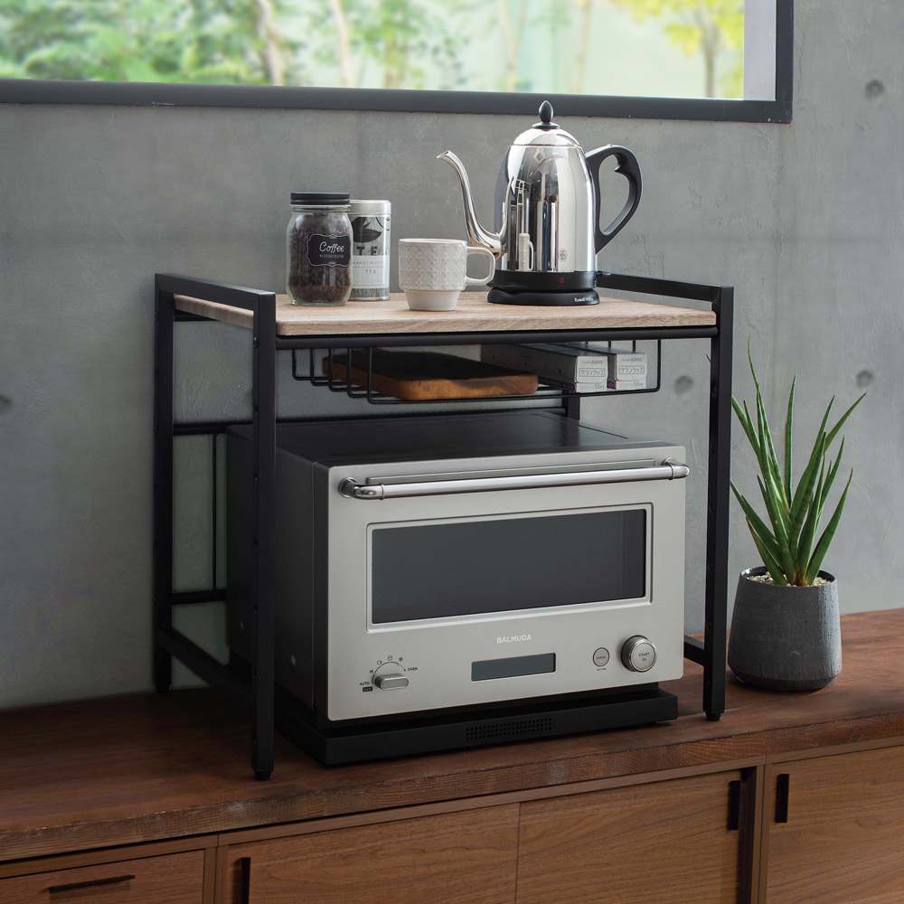 ブルックリン風レンジラック 1段 幅59.5cm 通販 - ディノス