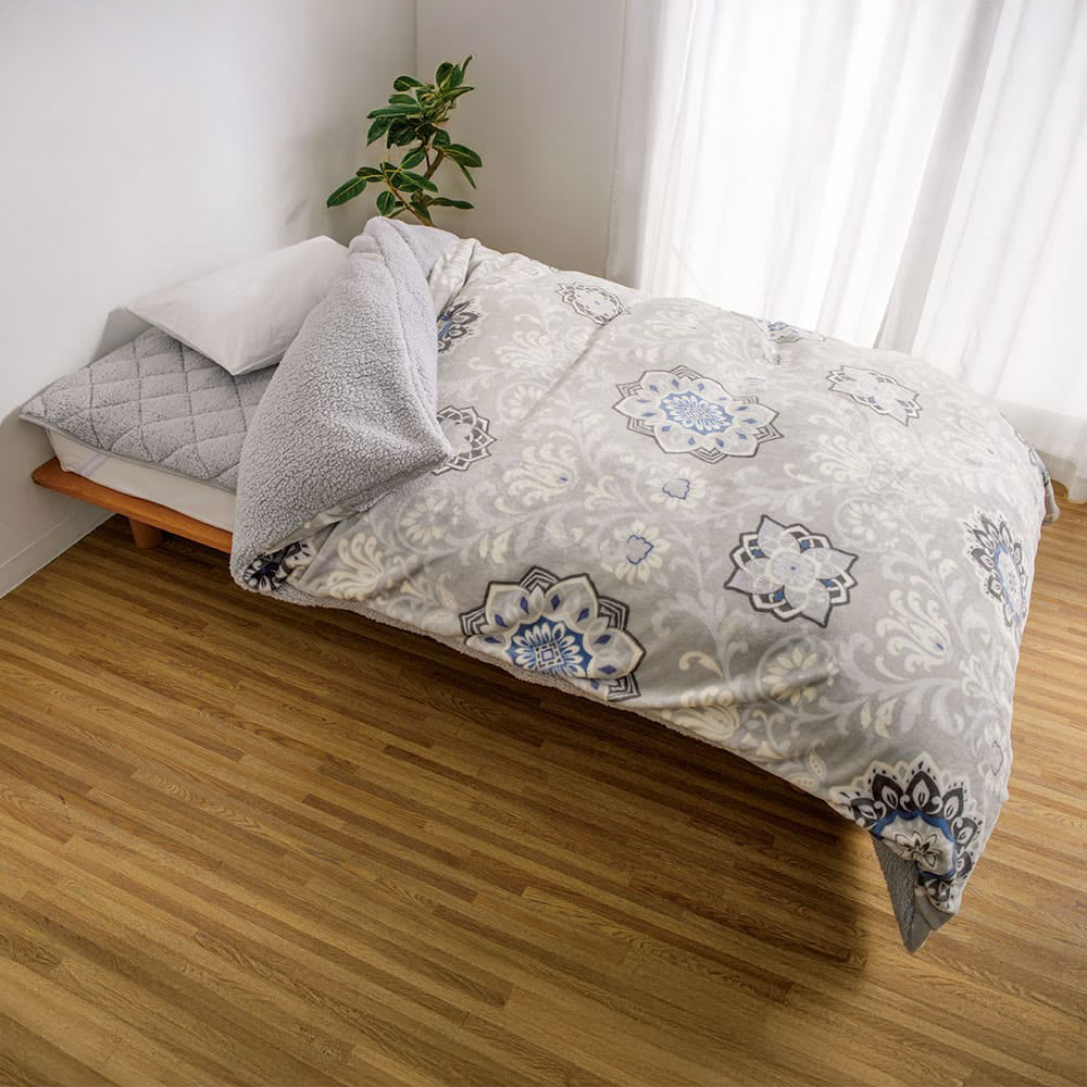 nishikawa（西川）毛布仕立て ぬくふわ2WAY掛け布団カバー 通販 - ディノス