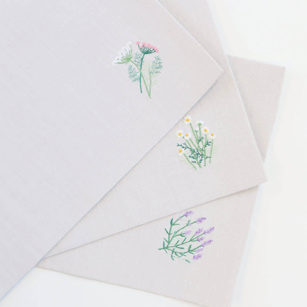 刺繍ティーマット 選べる2枚組 通販 - ディノス