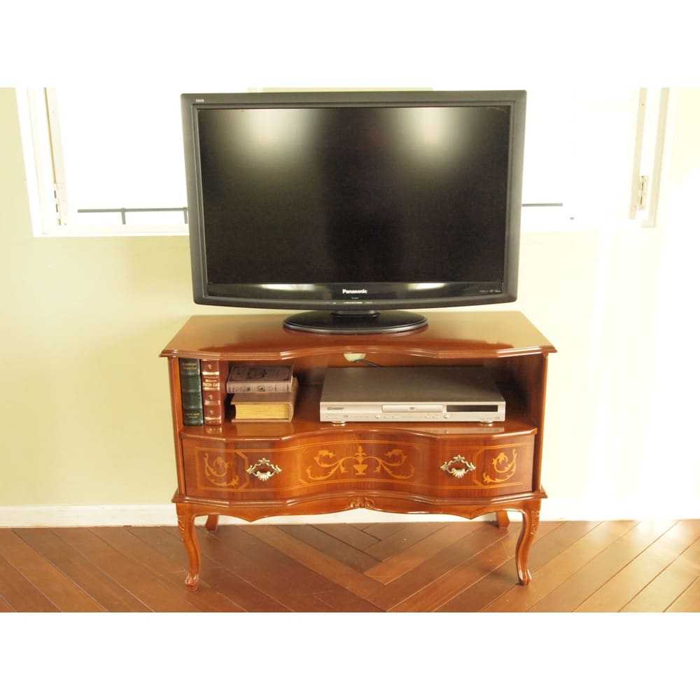 テレビ台 幅87高さ60.5cm 【イタリア製猫脚象嵌シリーズ】 通販 - ディノス