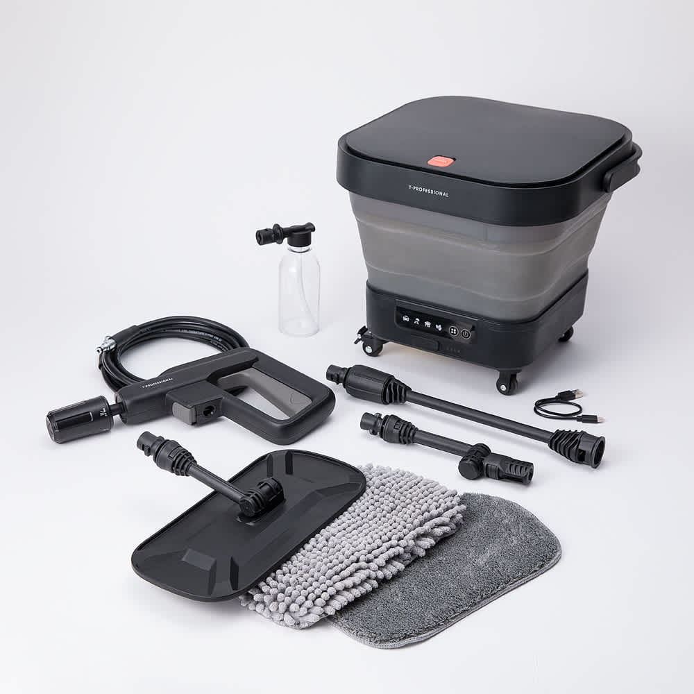 コードレス高圧洗浄機 アクアインパクト スペシャルセット 通販 - ディノス