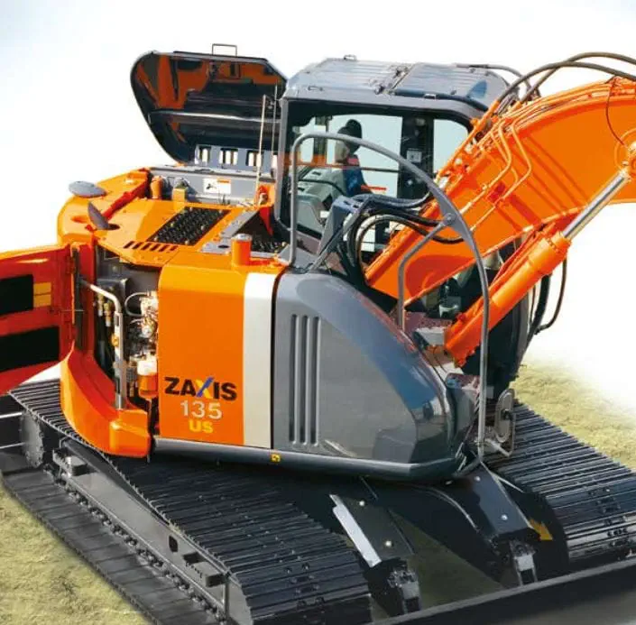 中型油圧ショベル - ZX135US-3 - HITACHI Construction Machinery