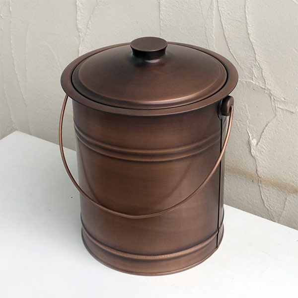 園芸ネット本店｜[送料無料]アラスメタル社製灰取りバケツ小