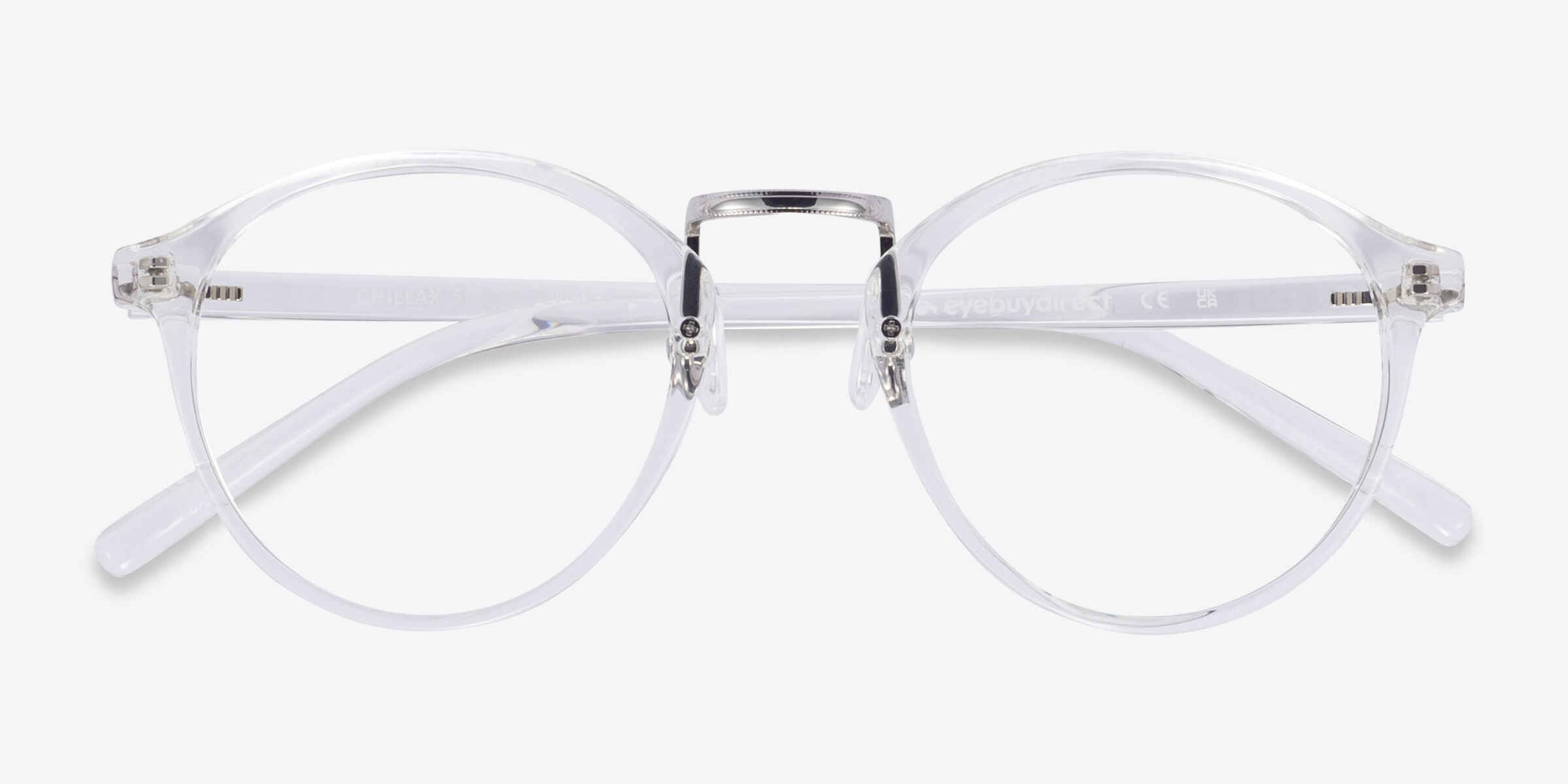 Chillax Round Clear Full Rim Eyeglasses | Eyebuydirect