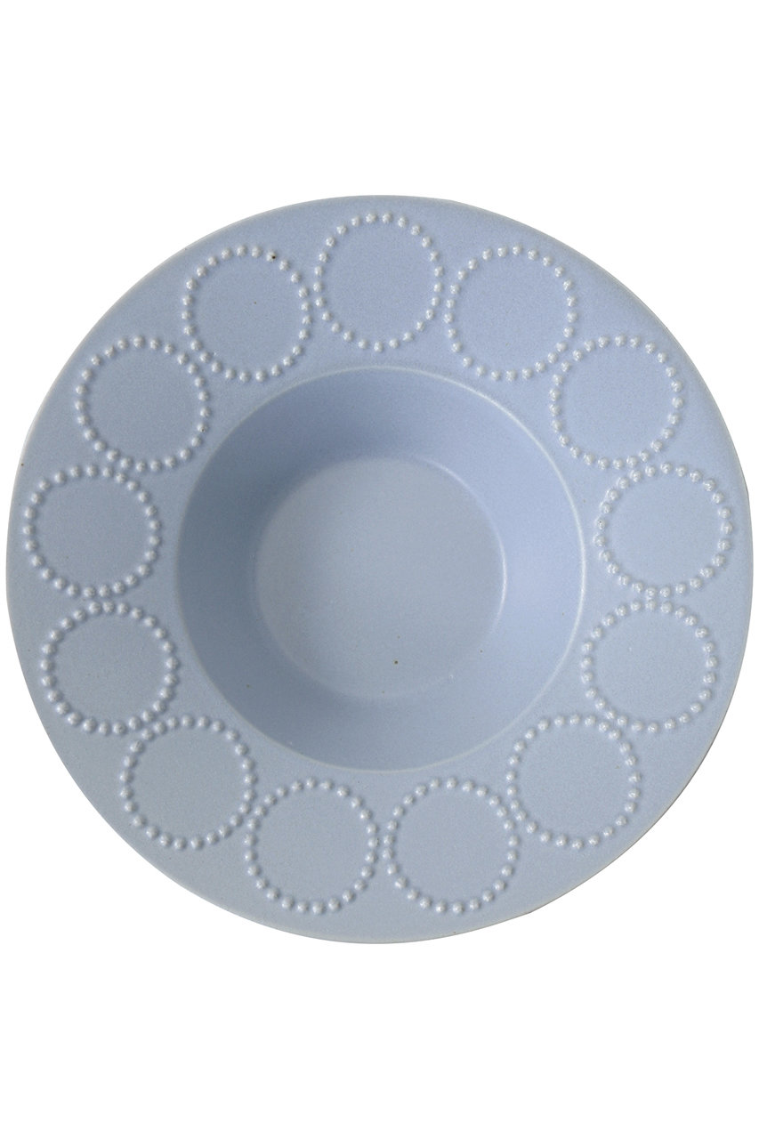 mina perhonen(ミナ ペルホネン)｜tambourine 深皿 23cm/ライトブルー