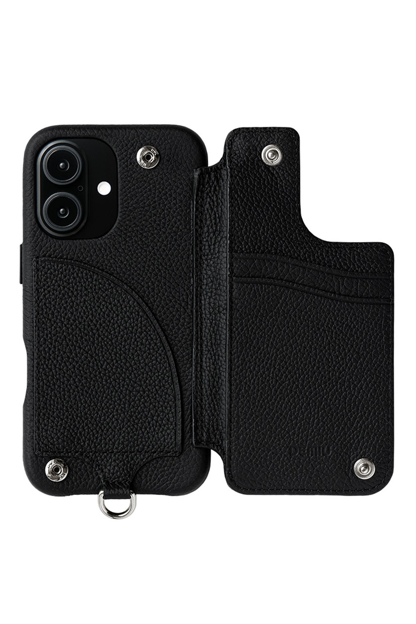 DEMIU(デミュウ)｜iPhone17 BALLON 背面収納スマホケース ストラップ