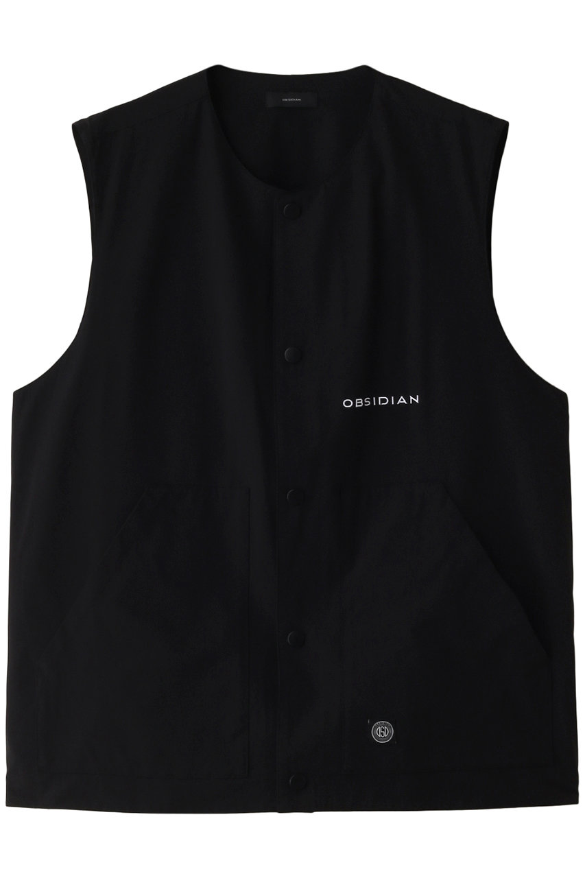 OBSIDIAN(オブシディアン)｜【MEN】NYLON VEST/ブラック の通販