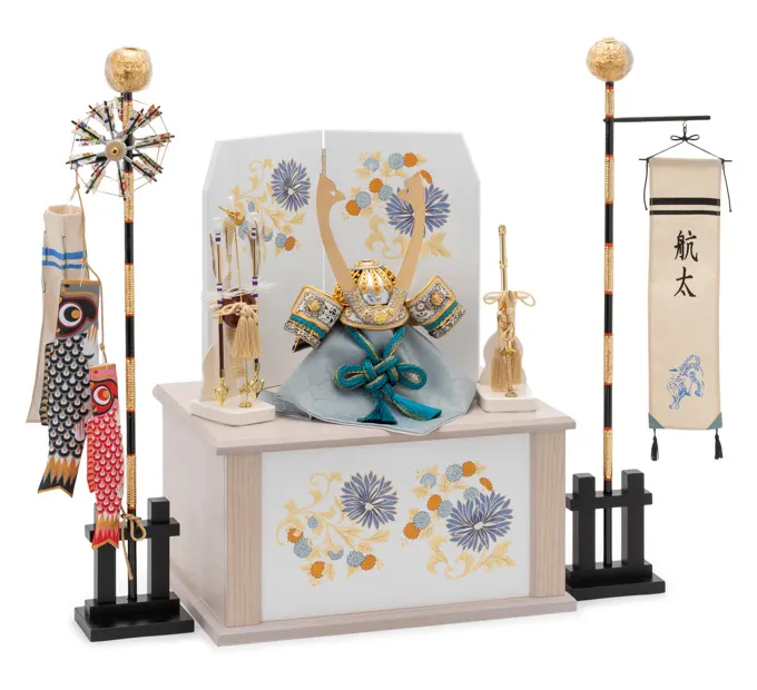 五月人形「両立のぼり 中（お名前入）」｜五月人形の通販 ふらここ