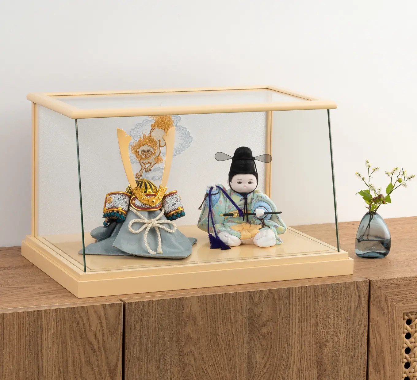 五月人形「翔（幼鍾馗）（ガラスケース入）」｜五月人形の通販 ふらここ