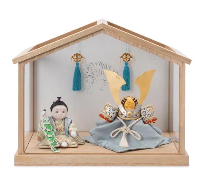 五月人形「旭（組み立てケース入）」｜五月人形の通販 ふらここ