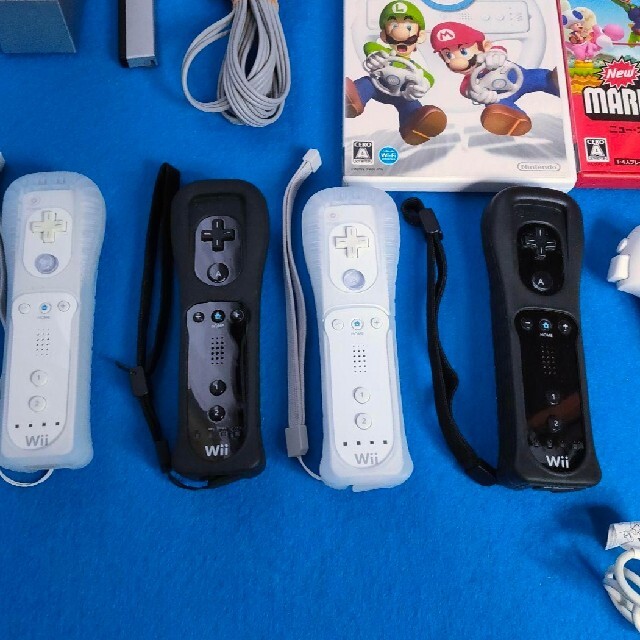 Wii - ソフト8本！マリオカート 本体一式 Wiiパーティ スーパーマリオ