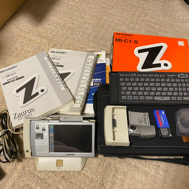 SHARP - シャープ ザウルス MI-C1-S 本体+いろいろの通販 by e199's