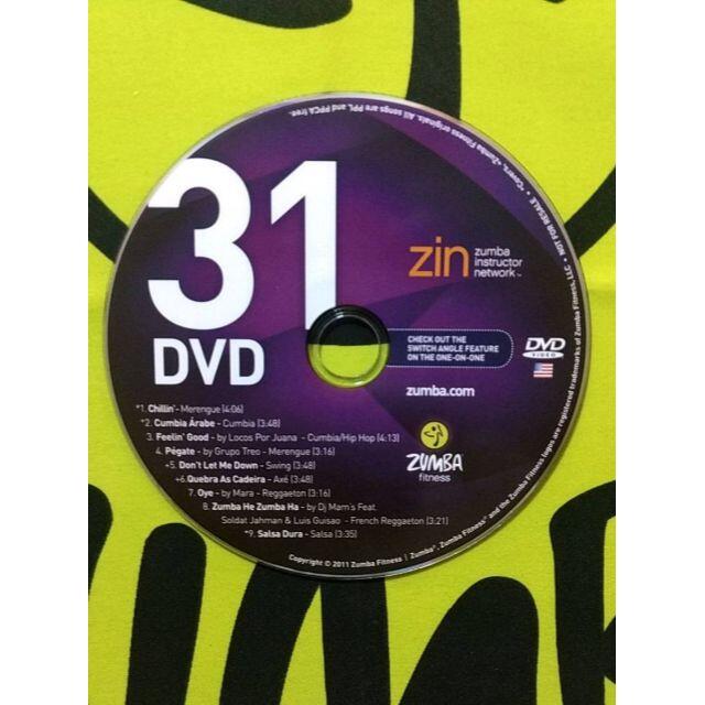 超希少！ ZUMBA ズンバ ZIN31 CD ＆ DVD インストラクター専用