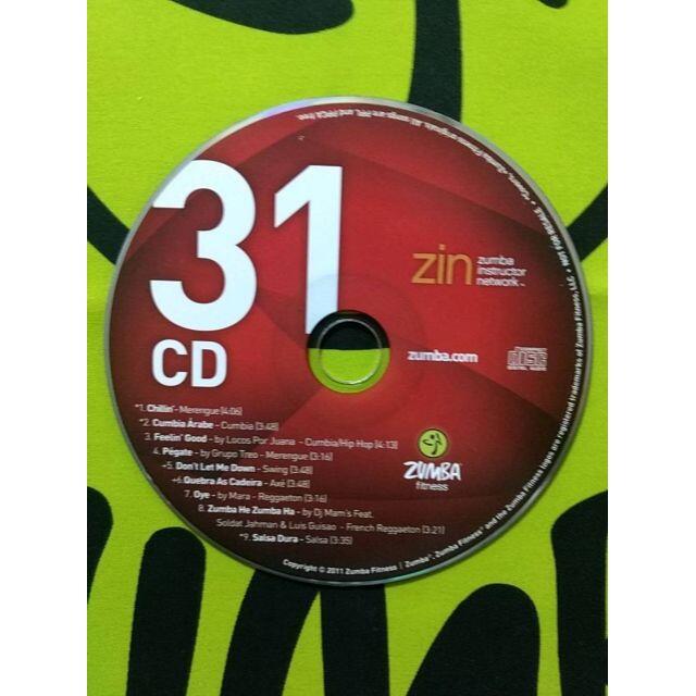 Zumba - 超希少！ ZUMBA ズンバ ZIN31 CD ＆ DVD インストラクター専用