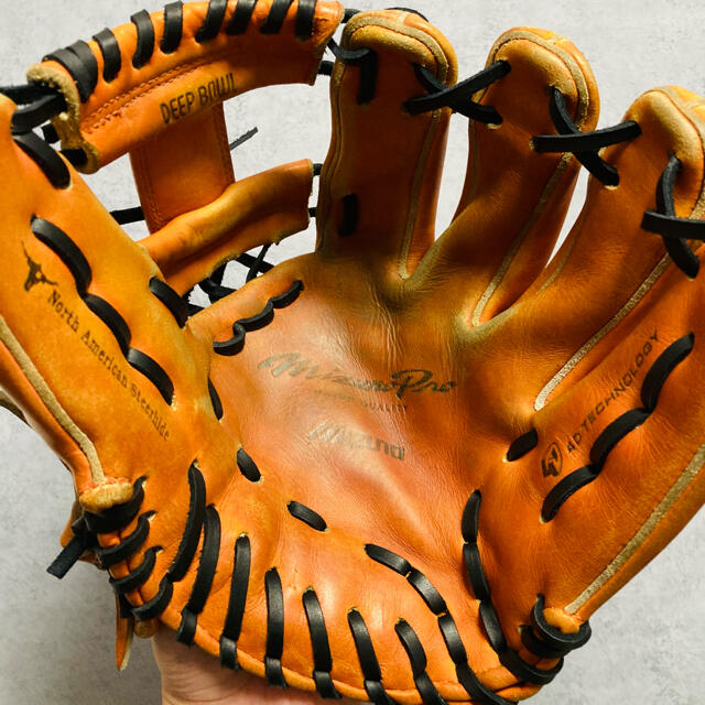 ミズノプロビッグエム Mizuno pro ビックM 軟式用4Dの通販 by プロフ