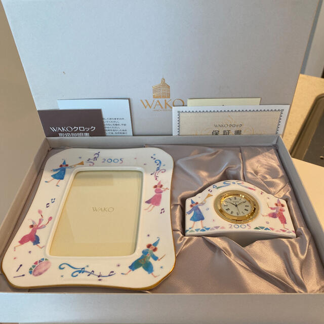 和光堂 - 【和光】Wako 写真立て＆置き時計セットの通販 by kimi's