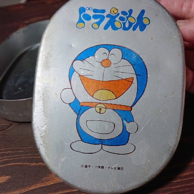 売切【値下げ】昭和 レトロ アルミ お弁当箱 ドラえもんの通販 by のの