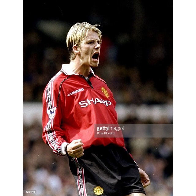 1999 マンチェスター・ユナイテッドFC ユニフォーム ベッカムの通販 by