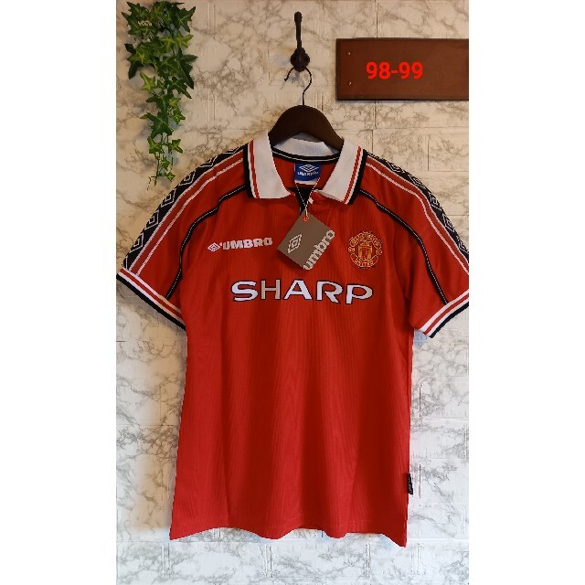 1999 マンチェスター・ユナイテッドFC ユニフォーム ベッカムの通販 by