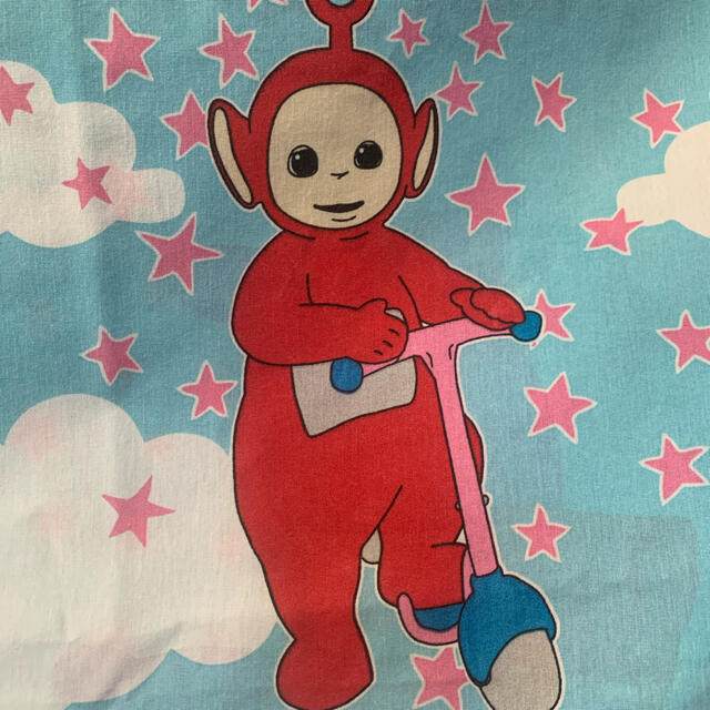 テレタビーズ ビンテージシーツ 生地 布 リメイク カットシーツの通販