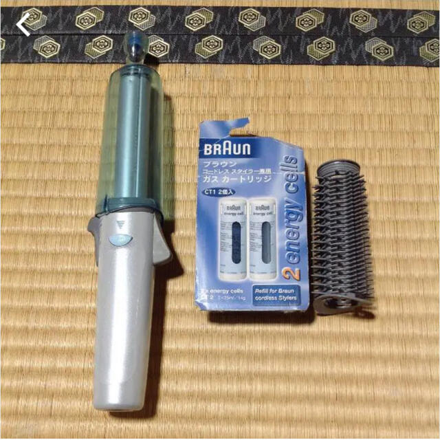 BRAUN - ブラウンコードレススタイラー 2センチ ガスコテ カートリッジ