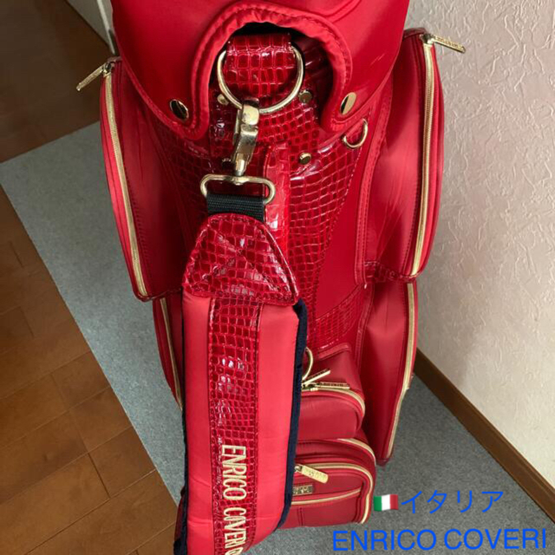 ENRICO COVERI - 限定お値下げ！高級ゴルフ豪華キャディバッグ