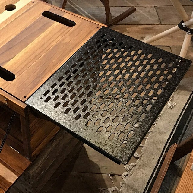 Snow Peak - BLACKDESIGN ブラックデザイン アイアンプレートの通販 by