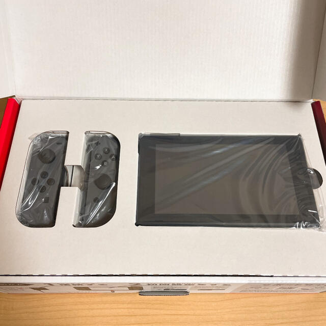 6-151【ほぼ未使用】Switch 本体 新型 グレー 箱付き Amazon.co.jp