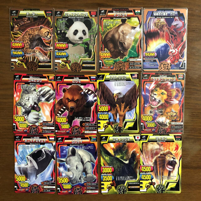 グレートアニマル カイザー カード 12枚の通販 by やまさん's shop