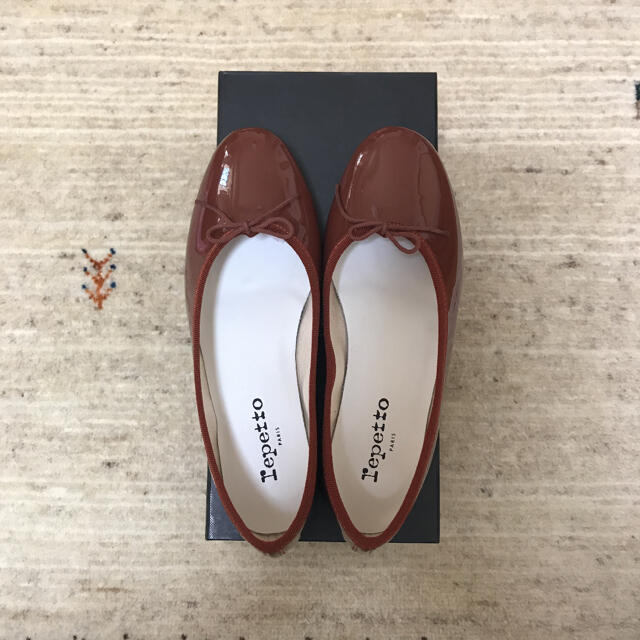 repetto - 【新品未使用】レペット エナメル バレエシューズ サイズ