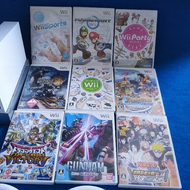 Wii - 豪華✨任天堂 マリオカート Wii 本体一式 Wiiパーティ ナルト