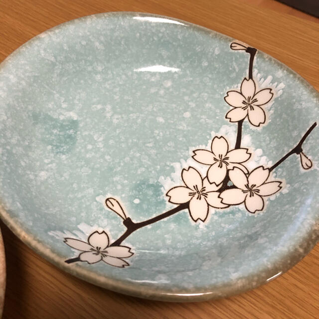 桜柄 お皿2枚セットの通販 by R ｜ラクマ