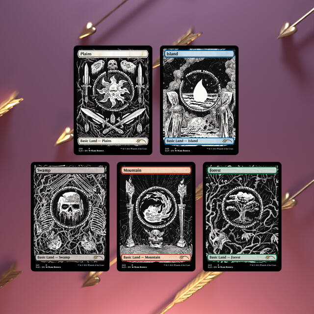 マジック：ザ・ギャザリング - Secretlair フルアート基本土地の通販