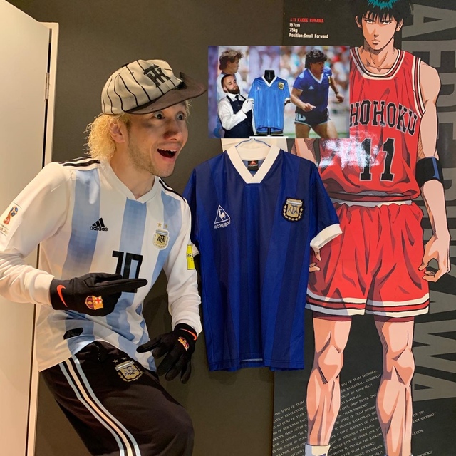 le coq sportif - マラドーナ1986W杯アルゼンチン代表Sサイズ5人ヌキ神