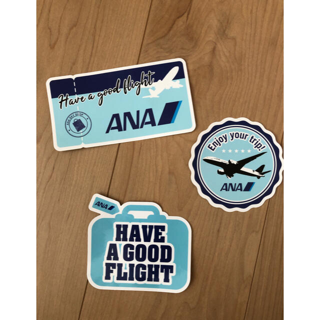 ANA(全日本空輸) - ANA 非売品ステッカー 3枚セットの通販 by shop