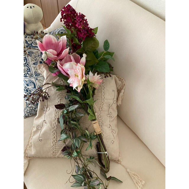 Francfranc - used 造花 4種 フランフラン アートフラワー フェイクの