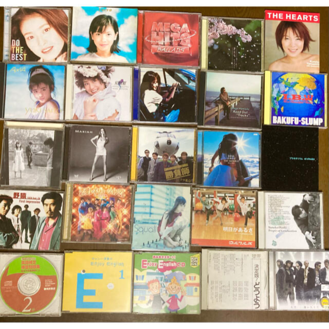80年代・90年代 アルバムCD 50枚セットの通販 by Rabbit's shop｜ラクマ