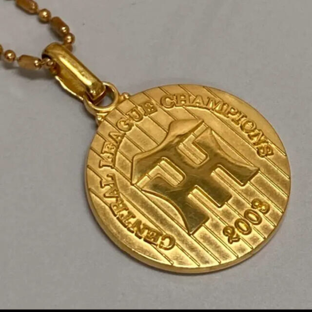 K18YG ネックレス 阪神タイガース 2003 優勝記念 公認の通販 by