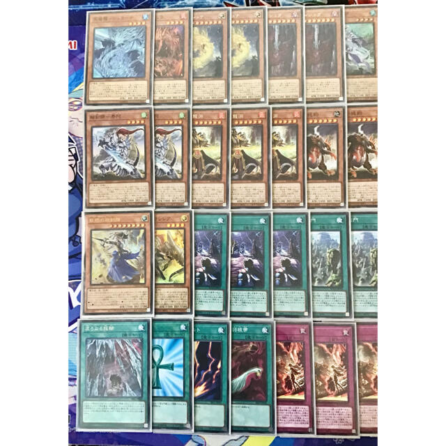 遊戯王 - 本格構築【天威相剣】デッキ メイン＆EX15枚＆二重スリーブの