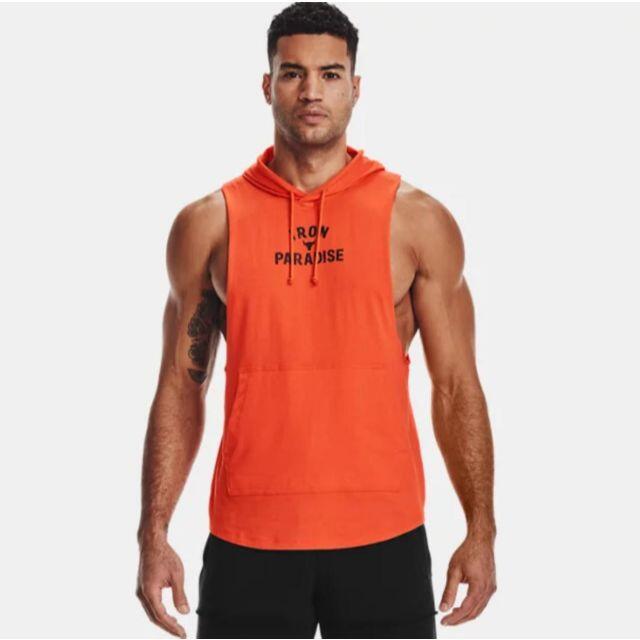UNDER ARMOUR - UA プロジェクトロック フード付き タンクトップ XLの